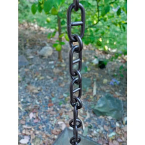 Aluminum Anchor Link Chain- Bronze powder Coat RainChains