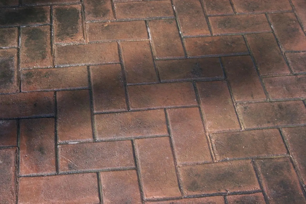 Brick Concrete Stamps - Herringbone Paver Walttools-Stamps