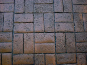 Brick Concrete Stamps - Worn Brick Basketweave Walttools-Stamps