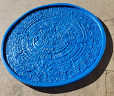 Concrete Aztec Mayan Calendar Wall Art Medallion Mold, SDP-69 PNL Liners