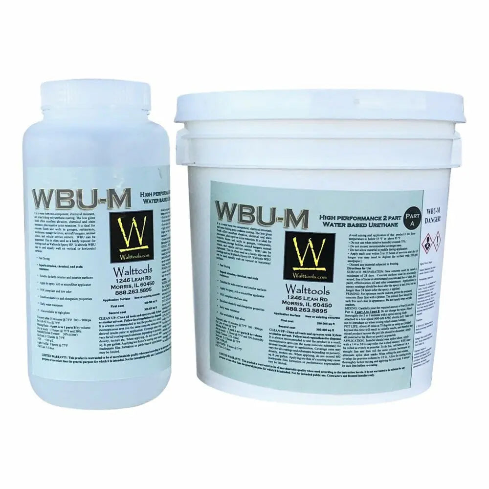 Concrete Coating- Water Based Polyurethane - WBU-M (Matte) Walttools