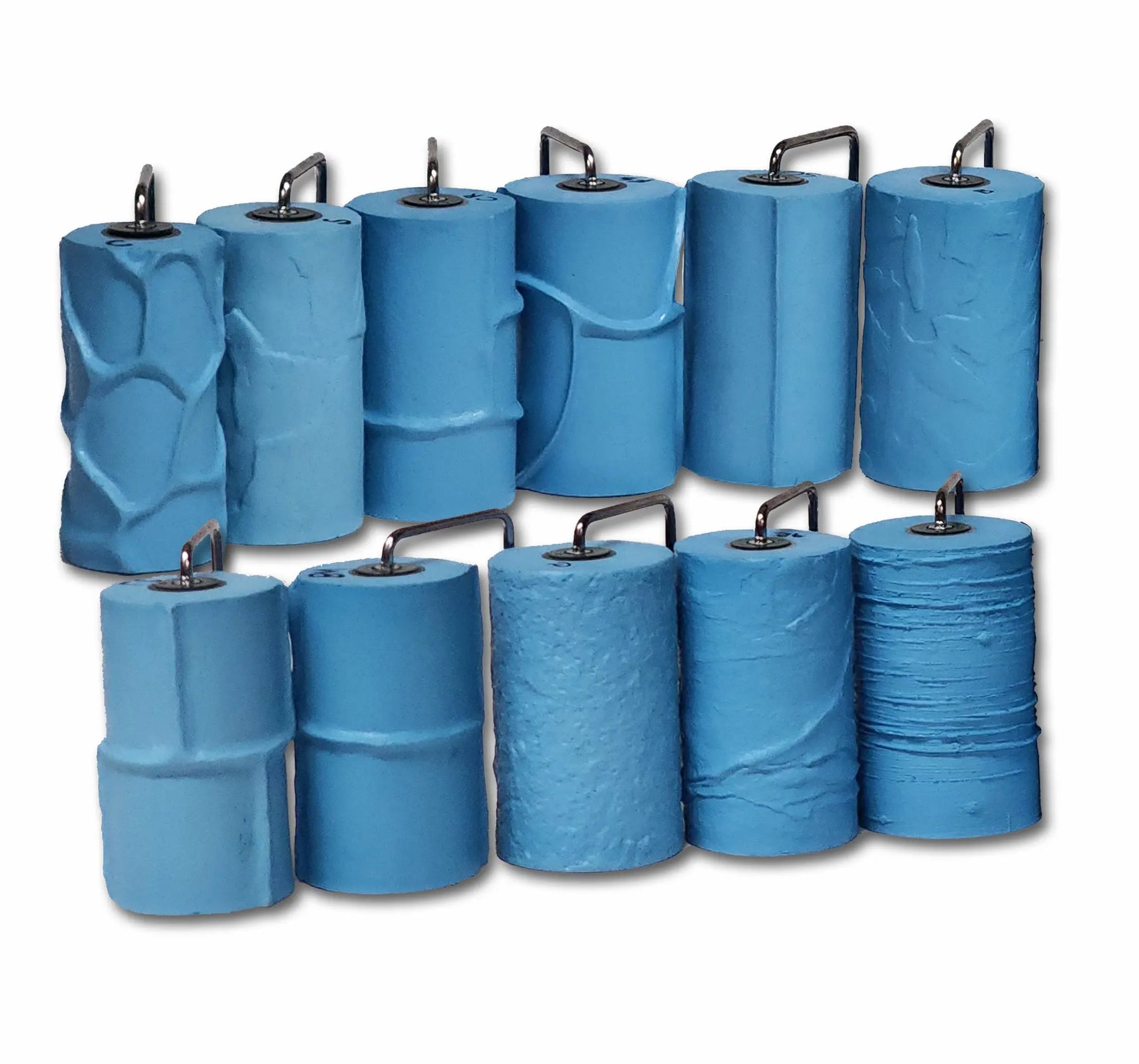 Concrete Curb & Border Stamp Rollers - 11 Pack PNL Liners