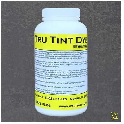 Dye Stain for Indoor Concrete - Tru Tint Dye Walttools