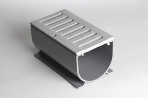 Linear Trench Drain for Pool Decks and Driveways - The 4" Water Hog Cardinal Quaker Plastics