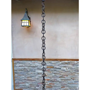 Rain Chain Cast Aluminum Zen Loops- Bronze RainChains