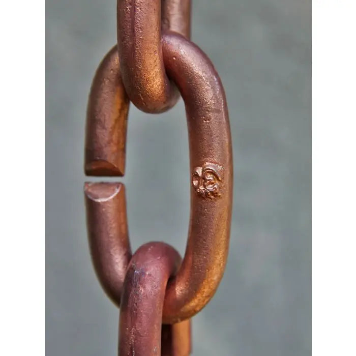 Rain Chain Cast Links- Copper Plated RainChains