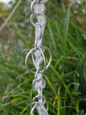 Rain Chain Circles- Stainless Steel RainChains