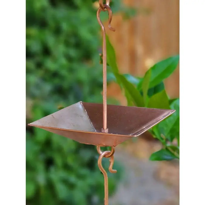 Rain Chain Copper Pagoda Cups RainChains