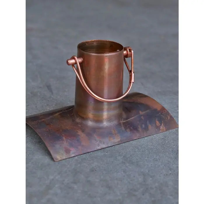 Rain Chain Gutter Installation Kit- Copper, Half Round RainChains