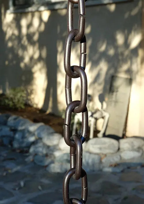 Rain Chain Large Aluminun Link in Bronze RainChains