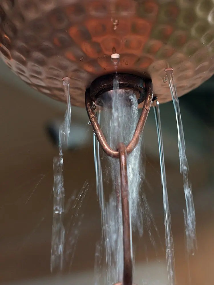 Rain Chain Pure Copper Bowls RainChains