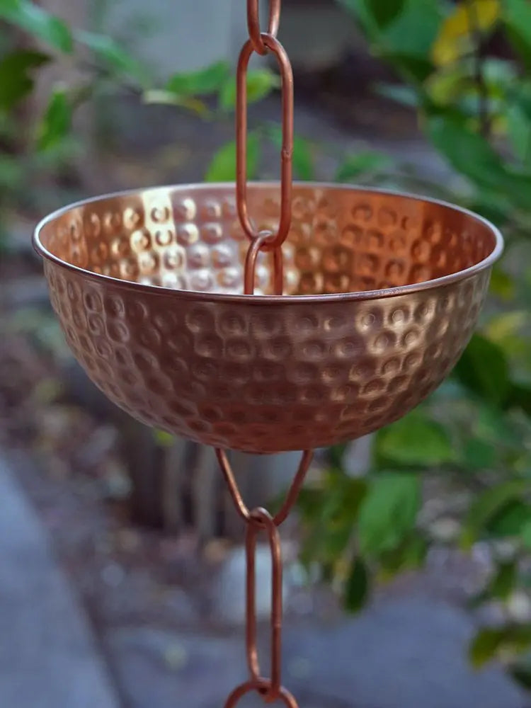 Rain Chain Pure Copper Bowls RainChains