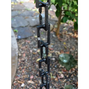 Rain Chain Rectangle Links- Black RainChains