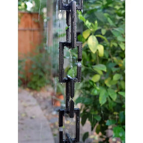 Rain Chain Rectangle Links- Black RainChains