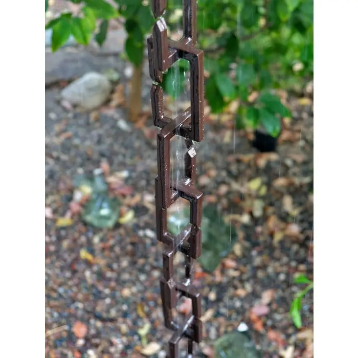 Rain Chain Rectangle Links- Bronze RainChains