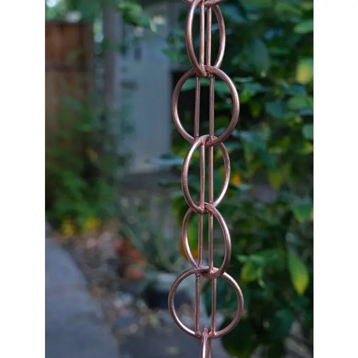 Rain Chain Zen Loops- Copper RainChains