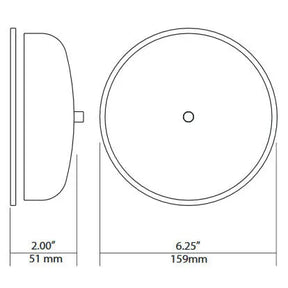 Spore Doorchime - 6" BIG RING Real Bell Chime - Brushed Steel spOre