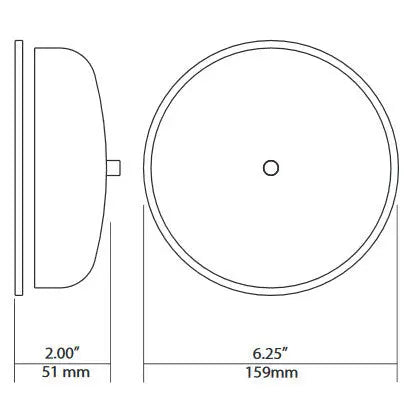 Spore Doorchime - 6" BIG RING Real Bell Chime - Brushed Steel spOre