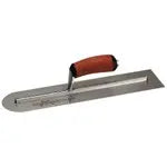 18 X 4" Rounded End Finishing Trowel w/Curved DuraSoft® Handle Marshalltown