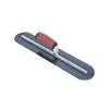 20 X 4" Blue Steel Finishing Trowel-Fully Rounded w/Curved DuraSoft® Handle Marshalltown