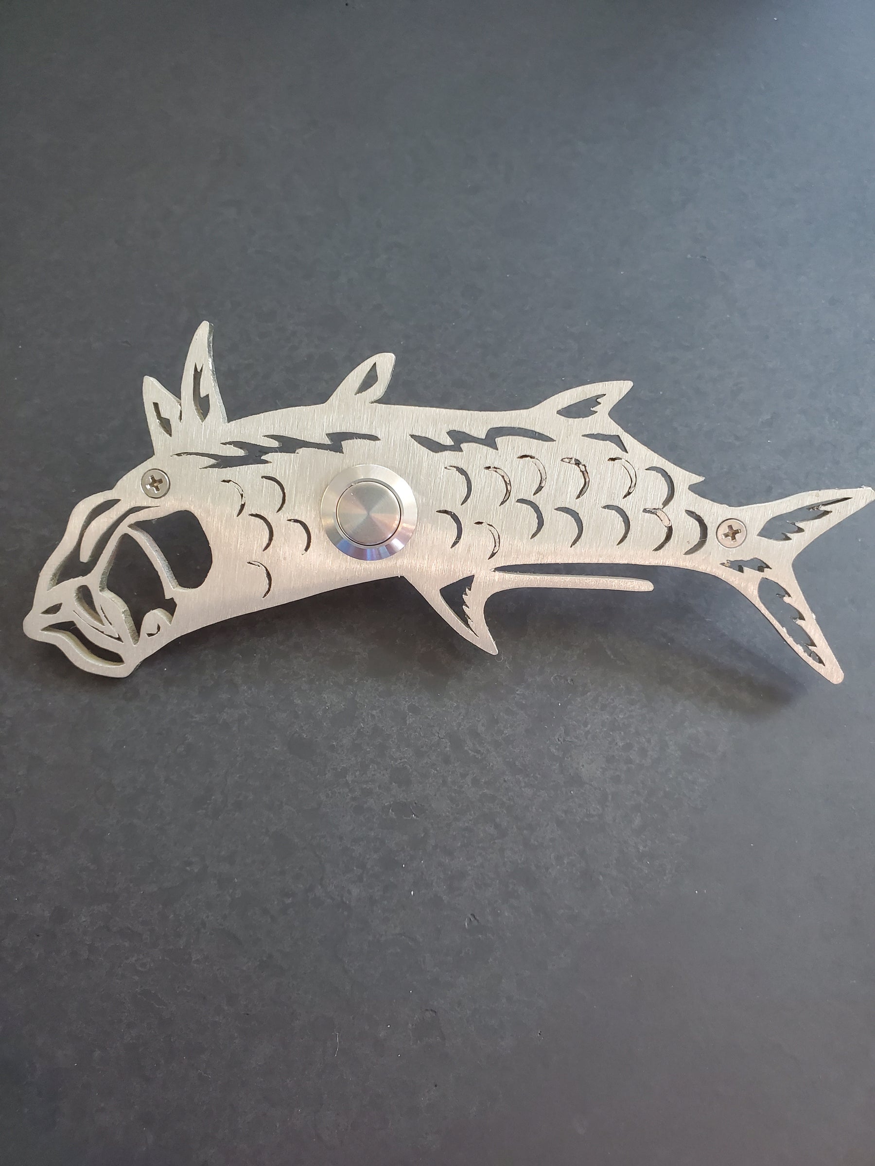 Stainless Steel Koi Fish Doorbell Expressions LTD