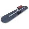 24 X 5" Blue Steel Finishing Trowel-Fully Rounded w/Curved DuraSoft® Handle Marshalltown