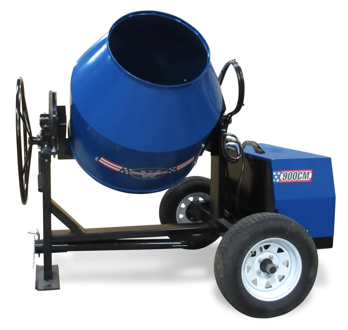 Concrete Mixer Industrial Grade - Gas Honda Motor Marshalltown