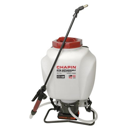 4 Gallon Battery Powered (20v Black and Decker) Backpack Sprayer Chapin