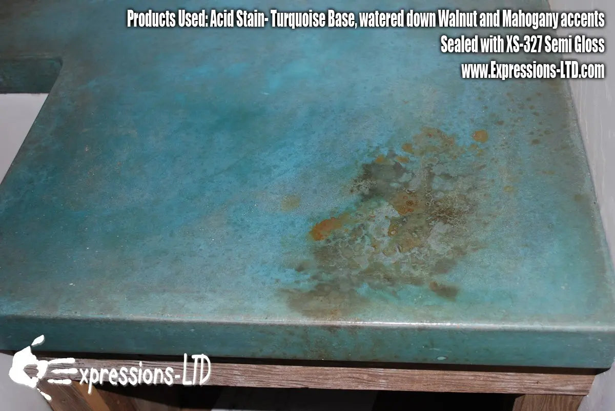 Acid Stain for Concrete - Tru Tint (4oz Sample Bottles) Walttools