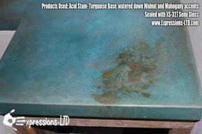 Acid Stain for Concrete - Tru Tint (4oz Sample Bottles) Walttools