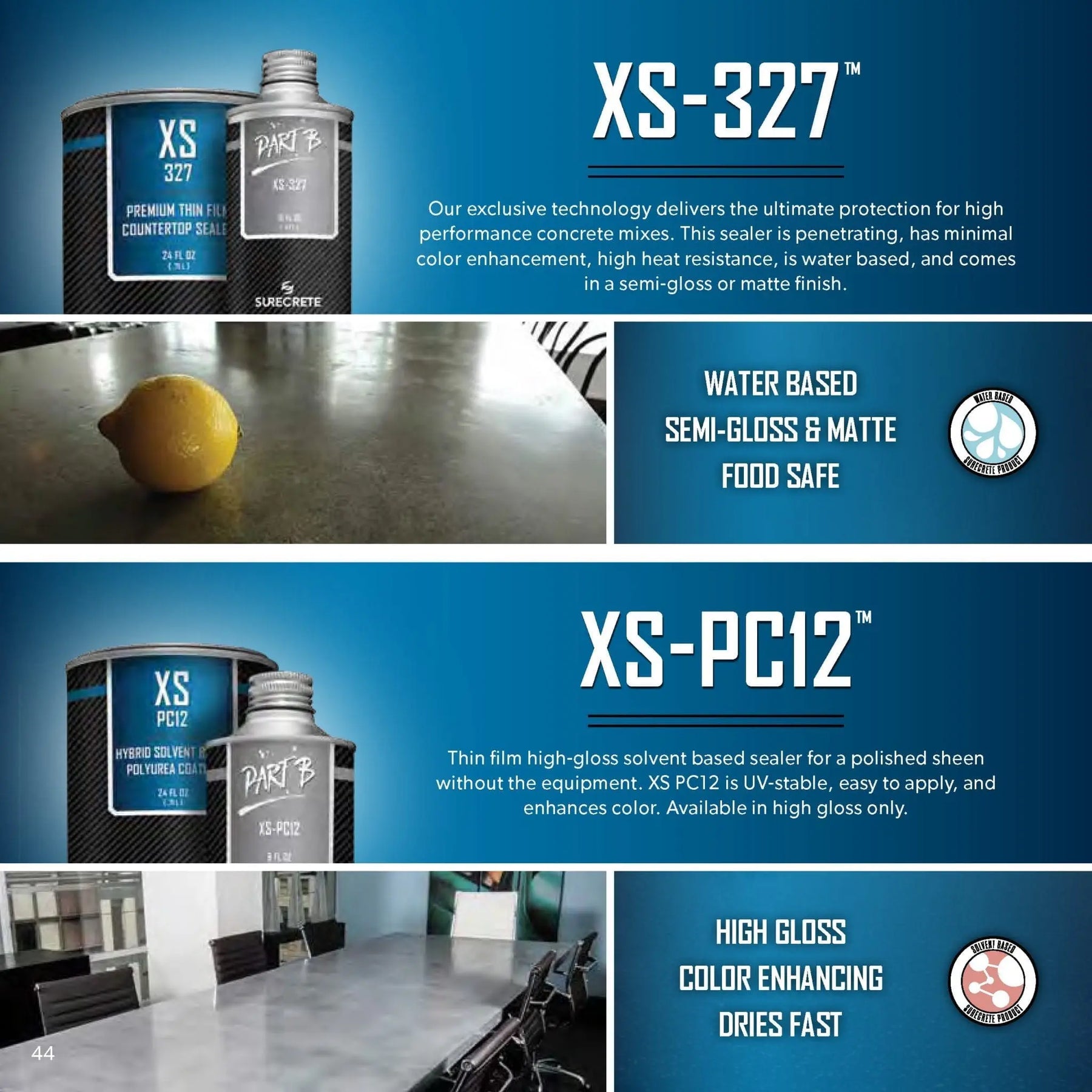 Best Concrete Countertop Sealer - XS-327 Surecrete