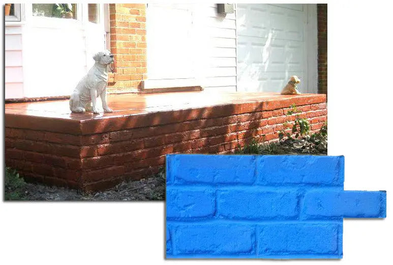 Brick Concrete Stamps - Step Wall and Firepit Form Liner Walttools-Stamps