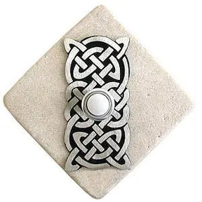 Celtic Knot 1 Stone Doorbell CustomDoorbell Diamond