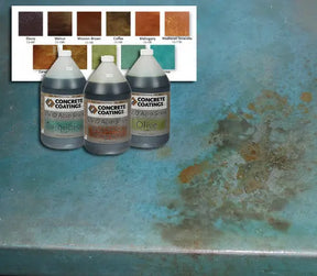 Concrete Acid Stain - Concrete Coatings VIVID Concrete Coatings Inc