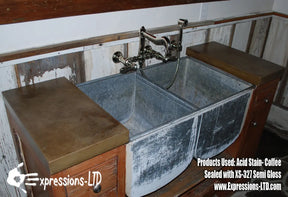 Concrete Acid Stain - Concrete Coatings VIVID Concrete Coatings Inc