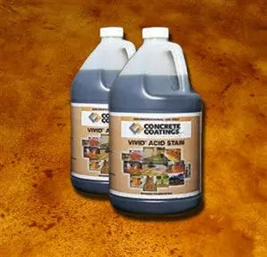 Concrete Acid Stain - Concrete Coatings VIVID Concrete Coatings Inc