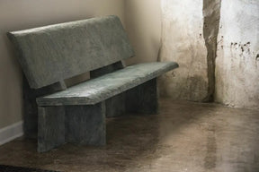 Concrete Bench Mold with Backrest - Slate Walttools-Stamps