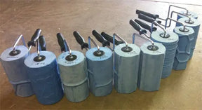 Concrete Curb & Border Stamp Rollers - 11 Pack PNL Liners