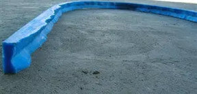 Concrete Edge Form Liner - 1.5" Chiseled Rock PNL Liners