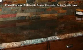 Concrete Edge Form Liner - 1.5" Chiseled Rock PNL Liners