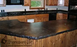 Concrete Edge Form Liner - 2" Rough Rock Granite PNL Liners