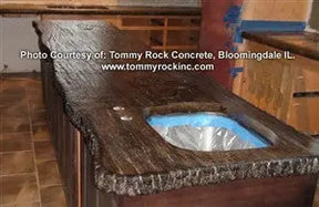 Concrete Edge Form Liner - 2" Tree Bark PNL Liners