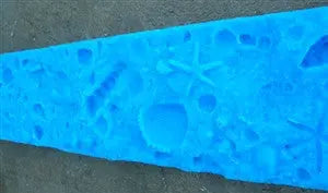 Concrete Edge Form Liner - 4" Coral Reef Sea Life PNL Liners