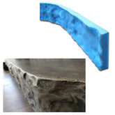 Concrete Edge Form Liner - 6" Rough Rock PNL Liners