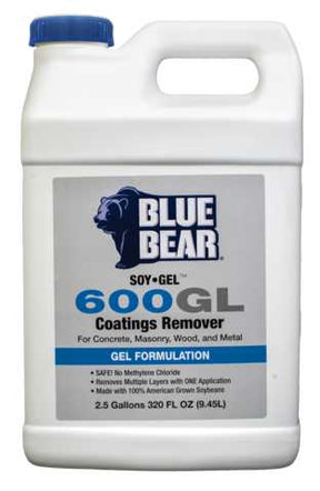 Concrete Epoxy Paint Sealer Stripper, Eco-Friendly Soy Gel 600GL Franmar