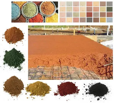 Concrete Integral Pigment Powder Color, TrueHue (Per Yard) Walttools