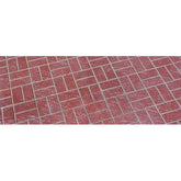 Concrete Paper Stencil - Basket Weave DCI Stencils