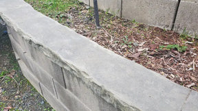 Concrete Rock Edge Firepit Ledge Cap Mold Liner PNL Liners