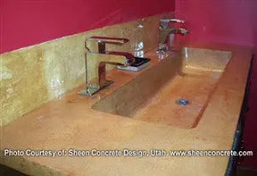 Concrete Sink Mold SDP-15 Trough Design (40"x12"x6") PNL Liners