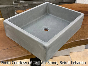 Concrete Sink Mold SDP-21-D Rectangle Shallow (16.5"x12.5"x4") PNL Liners